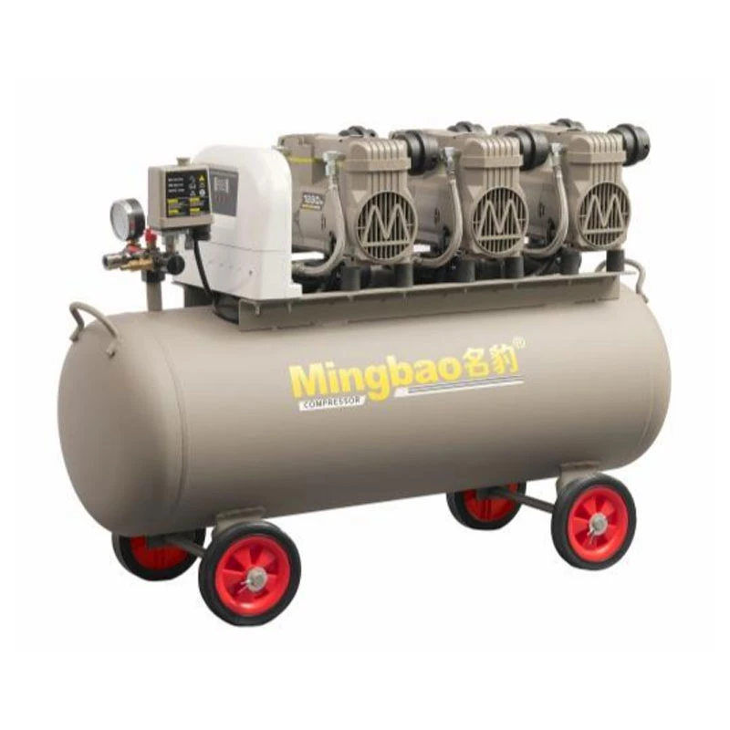 Clean Air Two{0}}Stage Oil-bezmaksas kompresors farmaceitiskajiem produktiem